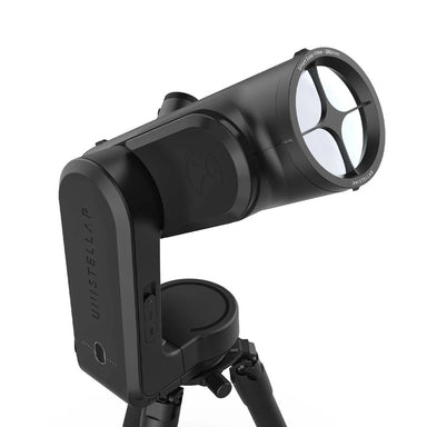 Unistellar Odyssey Smart Solar Filter attached to a Unistellar Odyssey Smart Telescope