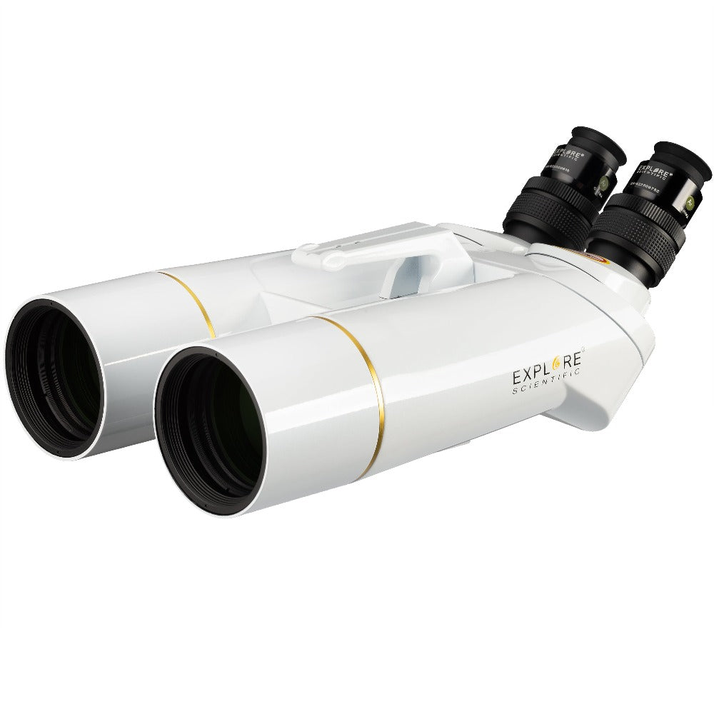 Explore Scientific BT-70 SF Large Binoculars with 62 Degree LER Eyepieces Full image Left Side