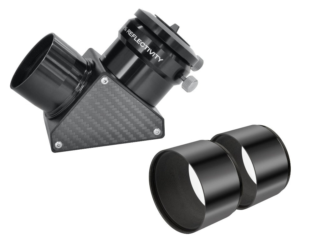 Explore Scientific ED102-FCD100 Series Air-Spaced Triplet Telescope in Carbon Fiber 2 diagonals with external tubes