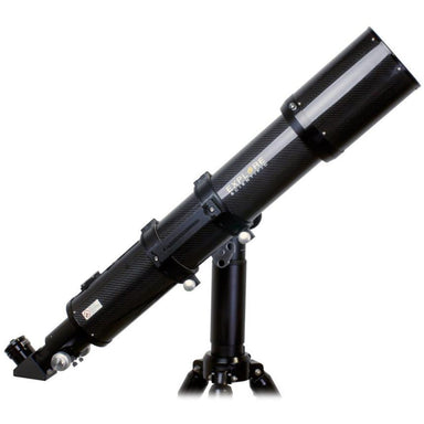 Explore Scientific ED152 Air-Spaced Triplet APO Refractor Telescope in Carbon Fiber on Tripod looking up