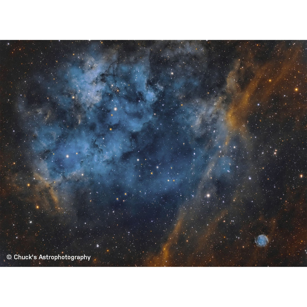 Explore Scientific ED127-FCD100 f/7.5 Air-Spaced Triplet Refractor Telescope SH2-115 Astrophotography by Chuck's astrophotography