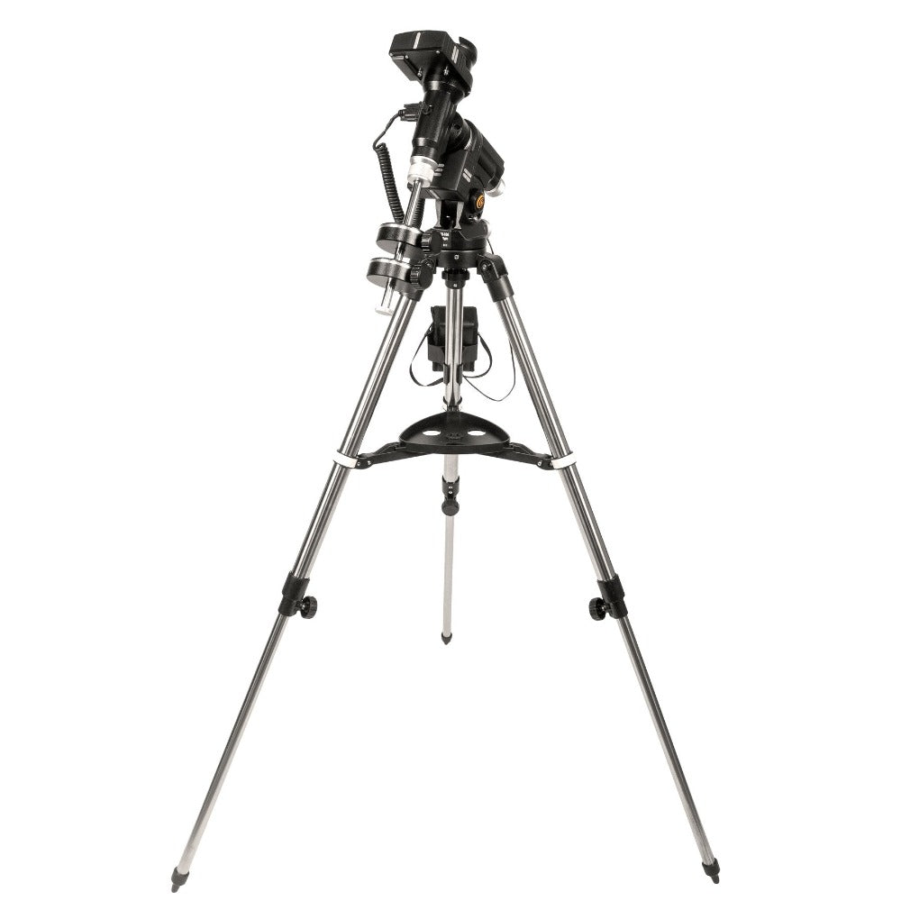 Explore Scientific FirstLight 80mm Telescope with iEXOS-100 PMC Equatorial Mount Go-To Tracker Combo equatorial mount go-to tracker and tripod image