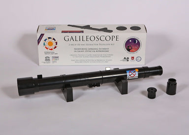 Explore Scientific Galileoscope 50mm Refractor Telescope Stem Kit packaging image