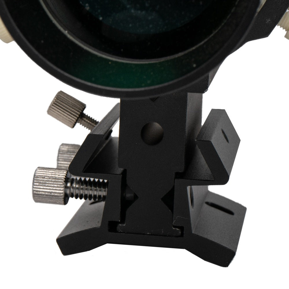 Explore Scientific Hybrid Finder Scope Base attachment to Explore Scientific 8x50 Non-Illuminated Finder Scope attachment example