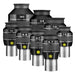 Different sizes of Explore Scientific 82° Eyepiece Waterproof