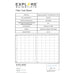 Filter Test Sheet Explore Scientific Nebula Filter H-Alpha 2-inch 12nm