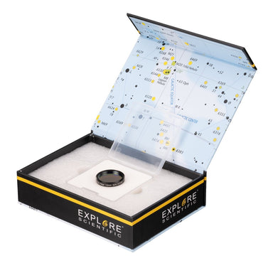 Explore Scientific S-II 1.25-inch 12nm Nebula Filter inside the case