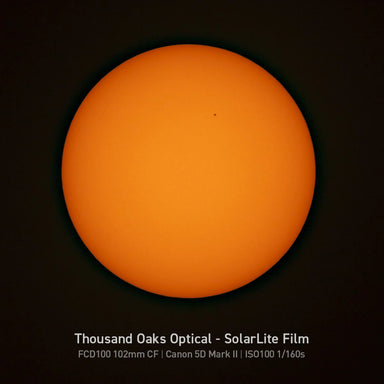Solar Photography Package Explore Scientific ED80 f6 Essential Series Air-Spaced Triplet Refractor Telescope Set w solar filter - Astrophotography taken with the set