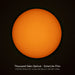Solar Photography Package Explore Scientific ED80 f6 Essential Series Air-Spaced Triplet Refractor Telescope Set w solar filter - Astrophotography taken with the set