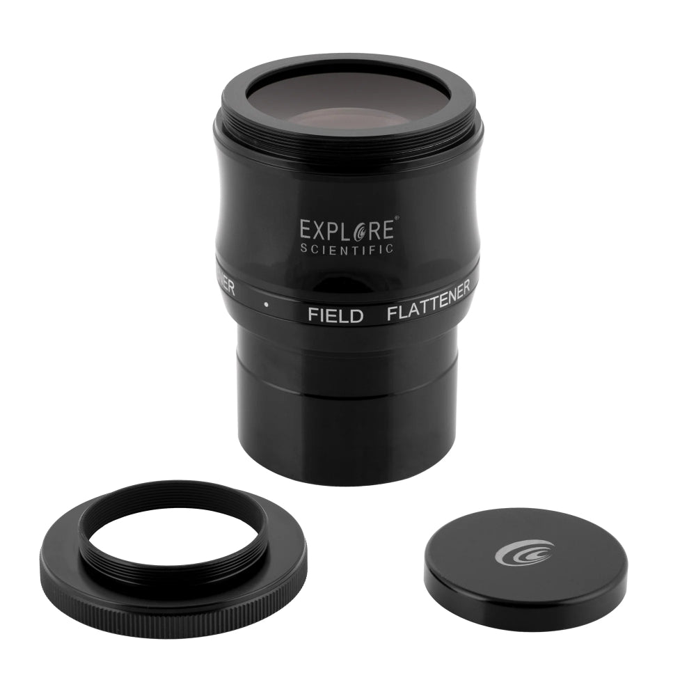 Solar Photography Package Explore Scientific ED80 f6 Essential Series Air-Spaced Triplet Refractor Telescope Set w solar filter - Field flattener main image