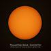 Sun photographed with Sun Catcher Variable Large Aperture Solar Filter