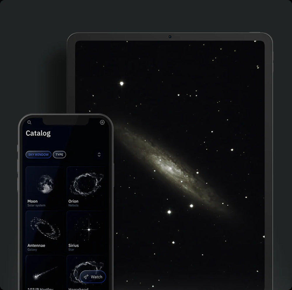 Unistellar App for the Unistellar ODYSSEY PRO Red Edition Smart Telescope Set