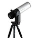 Unistellar eVscope 2 Smart Digital Reflector Telescope mounted on tripod side view