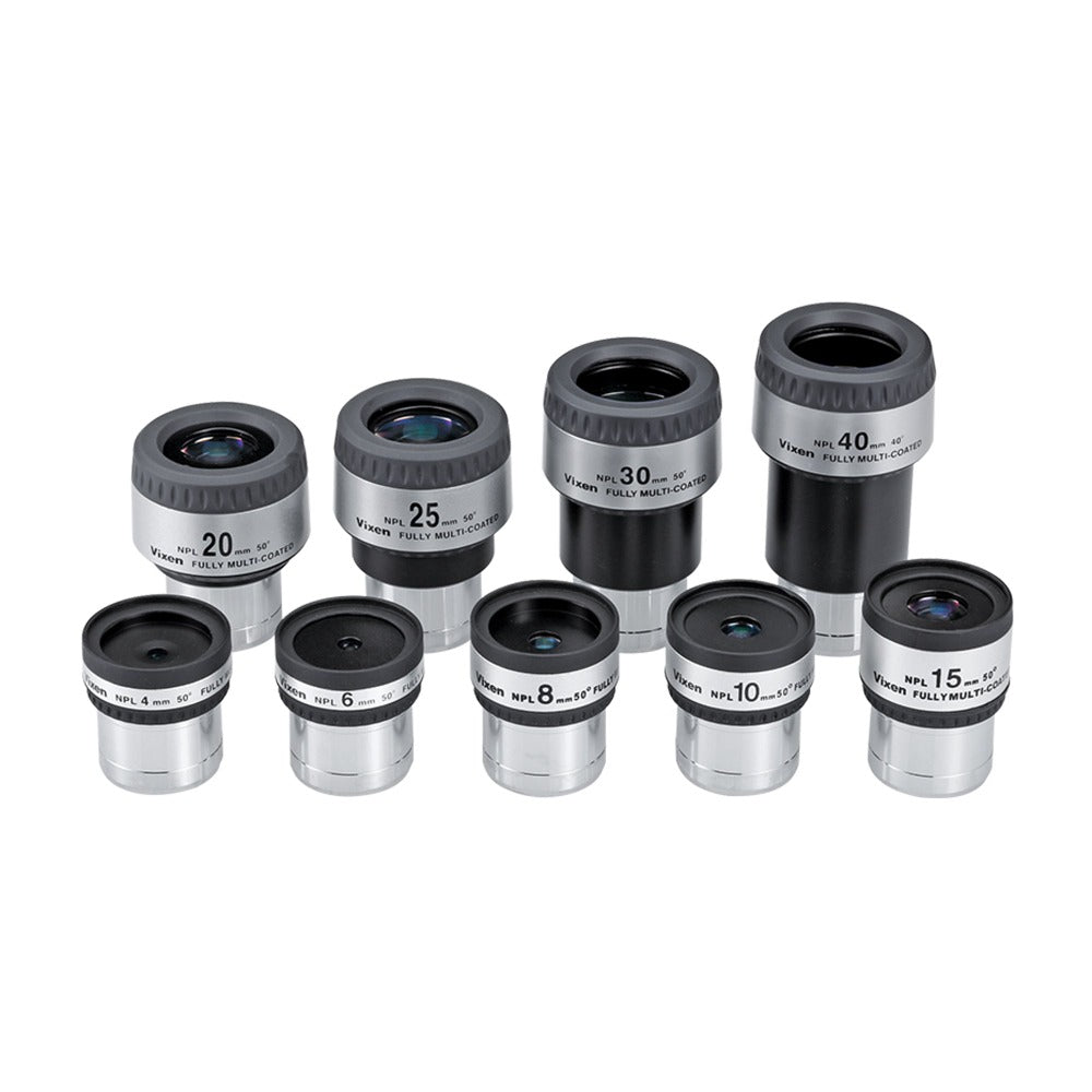 Vixen NPL 40° Eyepiece 40mm (1.25) Plössl image with all sizes available